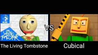 Baldi's Basics Song - Basics in Behavior Part 2 (The Living Tombstone vs Cubical) screenshot 1