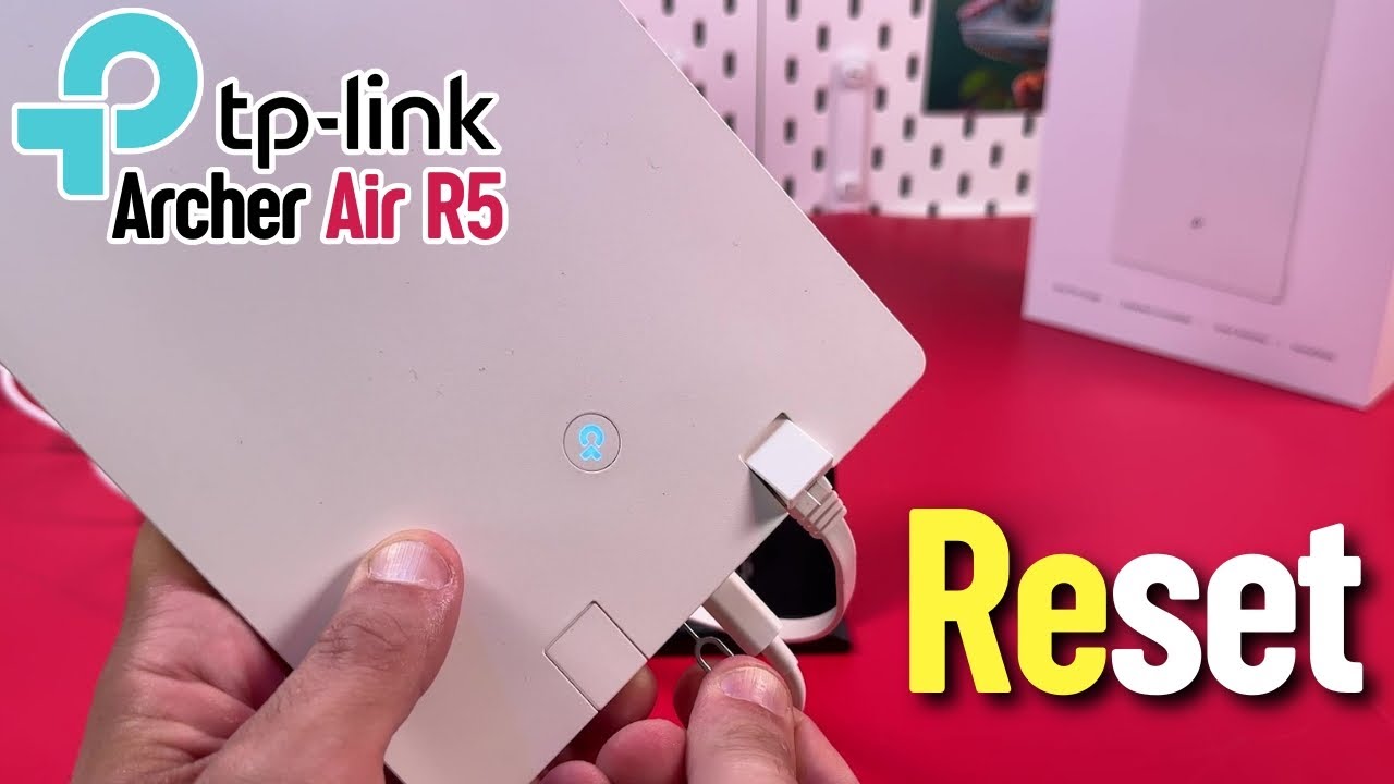 How to Factory Reset Your TP Link Archer Air R5 Router | Easy Step-by ...