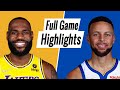 Los Angeles Lakers vs. Golden State Warriors Full Game Highlight | NBA Season 2021-22