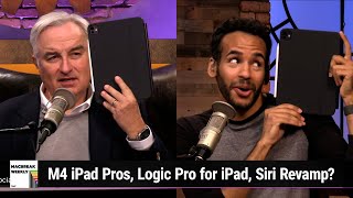 The Vision Division - M4 iPad Pros, Logic Pro for iPad, Siri Revamp?
The new iPad Pros are here! Jason Snell shares his thoughts on the iPad Pro, and Mikah unboxes his iPad Pro as Leo and Andy watch with excitement. Logic Pro gets updated for the Mac and iPad with new AI features: is this a prelude to this years WWDC? Apple is working on revamping Siri to catch up to its competitors offerings in generative AI. And people are mad at Apples Crush iPad Pro ad.
• M4 iPad Pro review: here we go again.
• Breaking down the iPad Hype: M4 and Tandem OLED!
• Apple releases Logic Pro for Mac and iPad updates with new AI features.
• Daring Fireball: The M4 iPad Pros.
• Apple will revamp Siri to catch up to its chatbot competitors.
• Apple working to fix iPhone alarm problem.
• Apple releases iOS 17.5 with cross-platform tracking detection, EU app downloads from websites and more.
• VMware Fusion Pro 13 goes free for personal use, heres how to get it.
• Hydraulic Press Channel reproduces the iPad ad for real.
• Apple apologizes for Crush iPad Pro ad that sparked controversy.
• Apple still isnt done building its dream iPad
Picks of the Week:
• Andys Pick: Not Boring Habits
• Mikahs Pick: Morpholio Trace
• Jasons Pick: Ferrite Recording Studio
Hosts: Leo Laporte, Andy Ihnatko, and Jason Snell
Guest: Mikah Sargent
MacBreak Weekly Episode 921
More Info: https://twit.tv/shows/macbreak-weekly/episodes/921
Sponsors:
• Melissa.com/twit
• wix.com/studio
Download or subscribe to this show at https://twit.tv/shows/macbreak-weekly
Get episodes ad-free with Club TWiT at https://twit.tv/clubtwit
Products we recommend: https://www.amazon.com/shop/twitnetcastnetwork
TWiT may earn commissions on certain products.
Follow us:
https://twit.tv/
https://twitter.com/TWiT
https://www.facebook.com/TWiTNetwork
https://www.instagram.com/twit.tv/
https://bsky.app/profile/twit.tv
About us:
TWiT.tv is a technology podcasting network located in the San Francisco Bay Area with the #1 ranked technology podcast This Week in Tech hosted by Leo Laporte. Every week we produce dozens of hours of content on a variety of programs including Tech News Weekly, MacBreak Weekly, This Week in Google, Windows Weekly, Security Now, and more. The Vision Division - M4 iPad Pros, Logic Pro for iPad, Siri Revamp?