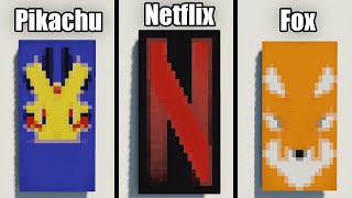 Minecraft 10 Cool Banner Designs