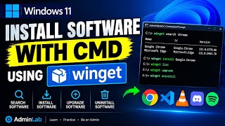 Information How to Install Software Using CMD in Windows 11 | Winget Tutorial Guide