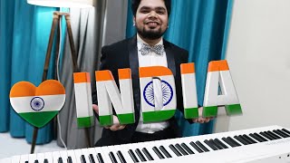 Jana Gana Mana - National Anthem (Hasit Nanda Piano Cover) видео