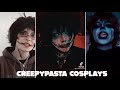 Creepypasta cosplays with a side of sauce (blood) | READ DESC