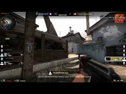 DreamHack Winter 2012 RAW VeryGames vs Team Dynamic match highlights CS GO 720p