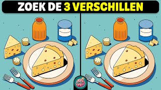 🧠🧩 Zoek 3 Verschillen | Verborgen Geheimen Editie 🧩🧠 | Brein Trucjes screenshot 1