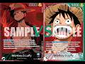 [Op15 One Piece Card Game] Red Green Luffy  Vs Green Purple Luffy