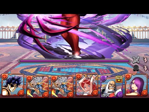 【#パズドラ】JP降臨 スキル上げ【#周回編成】