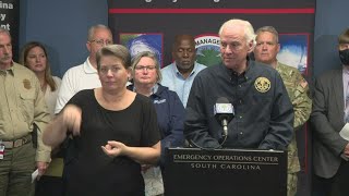 South Carolina governor briefing on Hurricane Ian Friday update