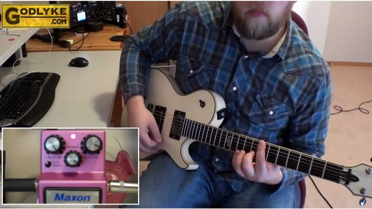 The Best Delay Pedal - Maxon AD-9 Pro Analog Delay - YouTube