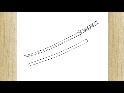 Vídeo: Como Desenhar Uma Katana