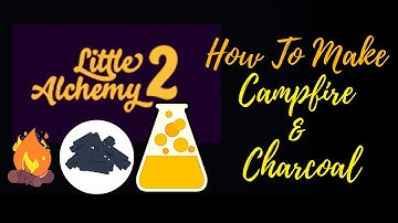 Little Alchemy 2-How to make Campfire & Charcoal Cheats & Hints