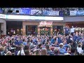 Blues fans watch Stanley Cup Game 7 in Boston from Ballpark Village in St. Louis