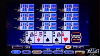 Pala Casino: Ultimate X Poker Bonus Streak Slot Machine