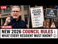 UK Council: NEW Rules Starts Know!  |  What Every Resident Must Know?