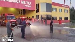 Despedida do bombeiro sonhador