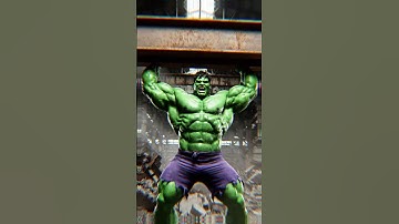 Green Hulk vs Red Hulk #marvel #superhero #hulk