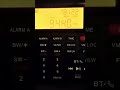 Língua Inglesa nos 9440khz cravando mais de 80 de pico com a antena Sentinela de 8,25M! 📻🇬🇧⚡