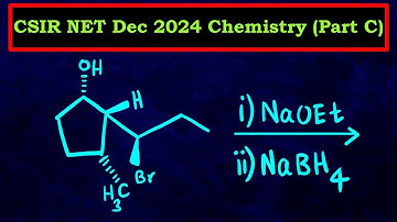 E2 Elimination reaction | CSIR NET Dec 2024 Chemistry Solution