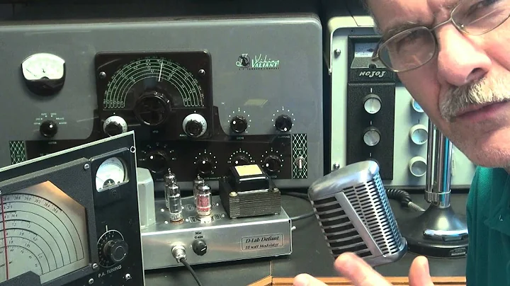 D-lab Electronics Defiant Ham Radio CW  Transmitter AM Modulator Demo