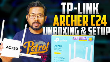 BEST BUDGET WIFI ROUTER?! TP-Link ARCHER C24 Router Unboxing & Setup | AC750 Dual-Band Wi-Fi Router