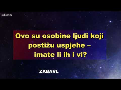 Video: Koje Su Voljne Osobine Ličnosti