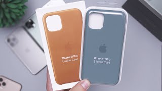 Official Apple Silicone Case for iPhone 11 Pro - Pine Green Unboxing and  Review 