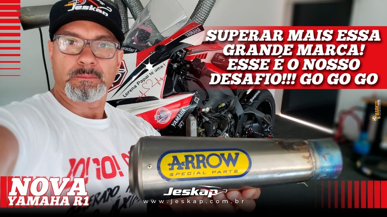 ELA ESTÁ AQUI!!! NOVA R1!!  SUPERAR MAIS ESSA GRANDE MARCA! ESSE É O NOSSO DESAFIO!!! GO GO GO