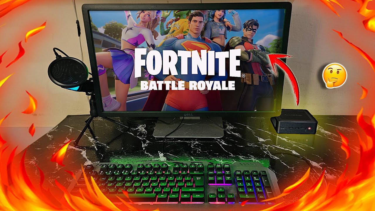 Mini Pc Fortnite FORTNITE + MINI PC de TEMU! | ️ ¡MAXIMA CALIDAD! - YouTube