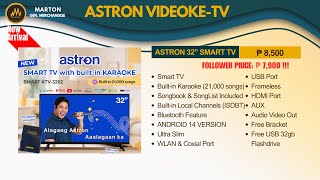Bagong ASTRON 32” Smart TV — may built-in karaoke na may 21,000 songs! Smart TV + Videoke in one! screenshot 3