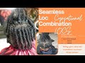 SEAMLESS LOC COMBINATION Want Thicker Locs? Combine NOW vs LATER Save $$$ & Time | CYNSATIONAL LOCS