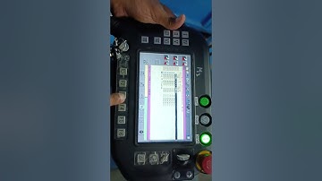 how we input output hight in program of Panasonic robotic