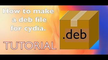 How to make a deb file for cydia (iphone only) Tutorial