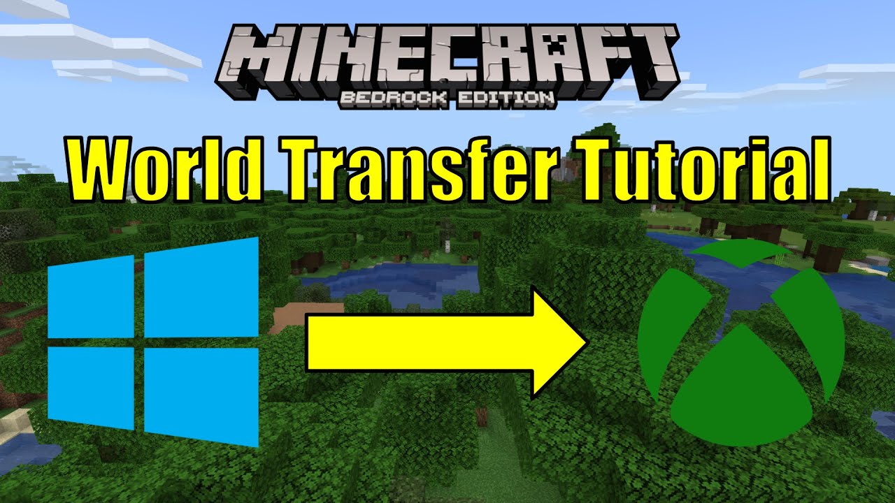 How to Transfer Minecraft Bedrock Worlds from Windows 10 to Xbox One