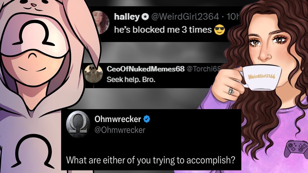 OHMWRECKER called out by WeirdGirl2364 👀