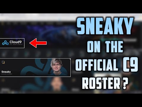 Sneaky still on C9 Roster?! (According to Riot Games...)
