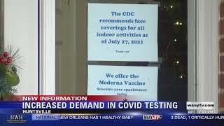 Increased demand for Covid testing
