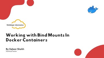 Working with Bind Mounts In Docker Containers