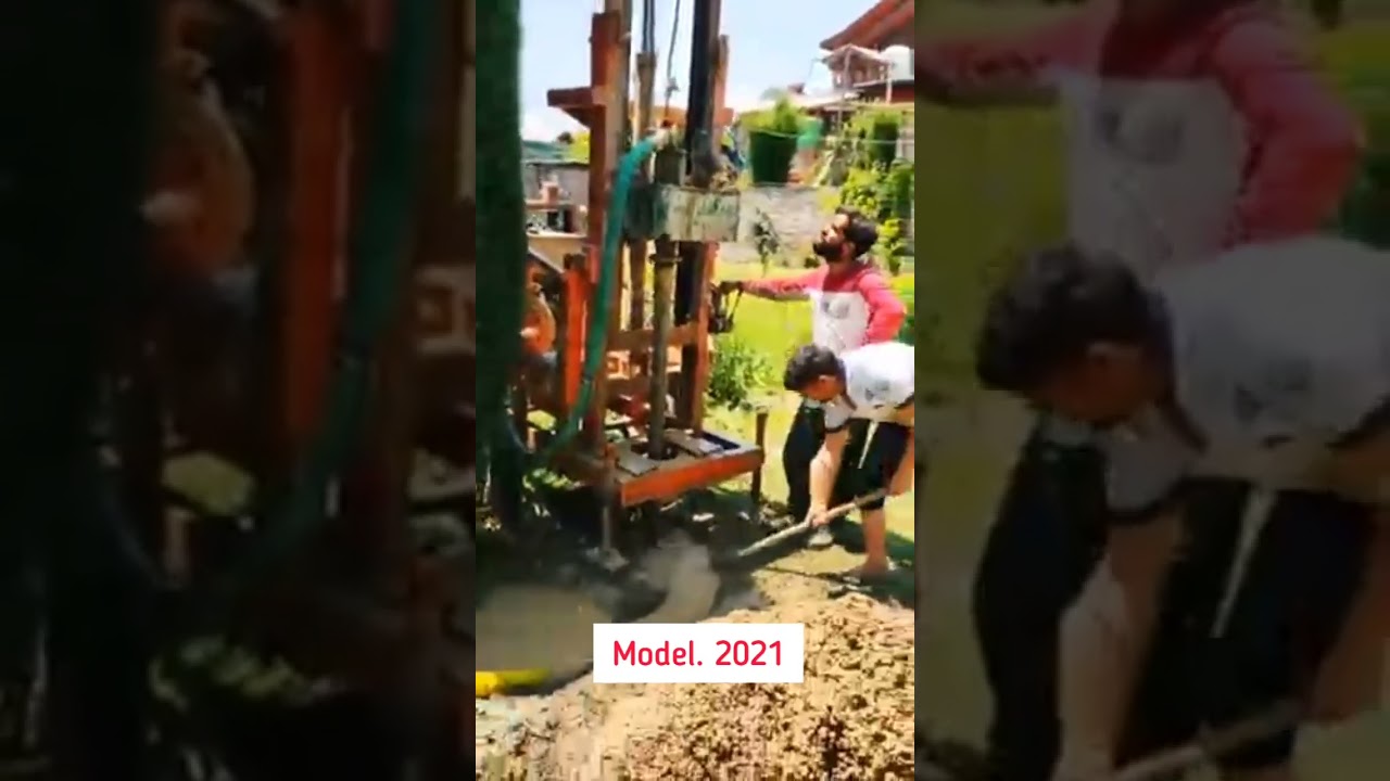 video Bore Well Drilling Machine