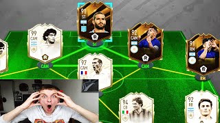 94 BARESI ICON + PUYOL ICON in 195 Rated Fut Draft Challenge! - Fifa 20 Ultimate Team