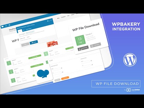 WP File Download, WPBakery file manager