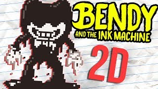 Themeatly Games, caillou, voiceover, bendy And The Ink Machine, Bendy,  Episode, Cardboard, gray Wolf, cattle Like Mammal, pixel Art