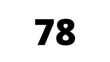 78 Second Countdown Timer White Screen With Sound Effect