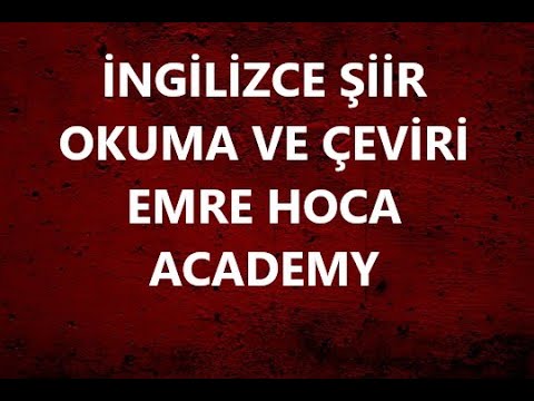 İngilizce şiirler - 1 | A Psalm of Life