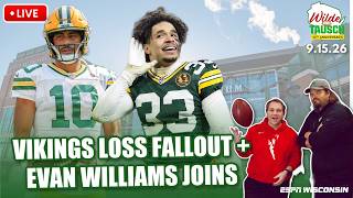LIVE: Jordan Love, Matt LaFleur Face Heat After Packers Loss | Wilde and Tausch 9.15.26