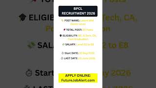 BPCL Lateral Mid Senior Level Recruitment 2026