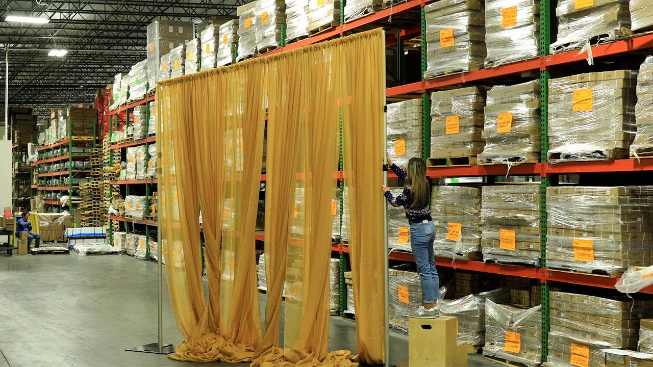 How to Set Up Tall Pipe & Drape (Up to 20') | Georgia Expo MFG