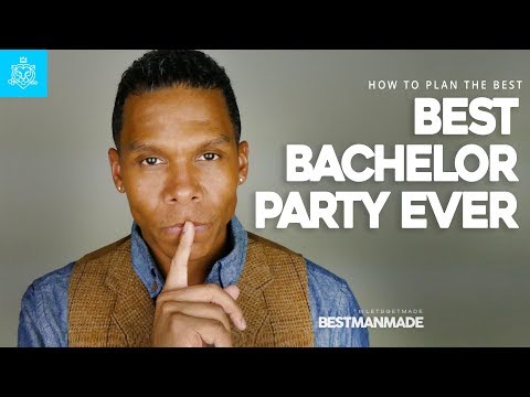 Video: How To Organize A Bachelor Party