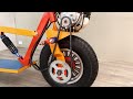 Build a mini super motorbike from scrap at home