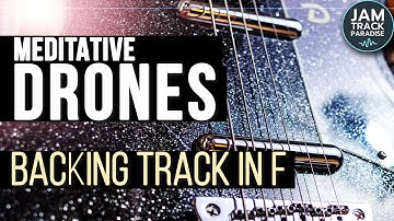 Ambient Drone Practice Track With Scale Diagrams (All Modes Of F)